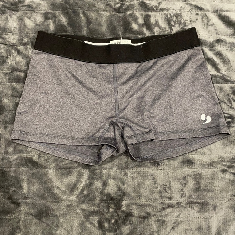 perfect condition small gray soffe shorts